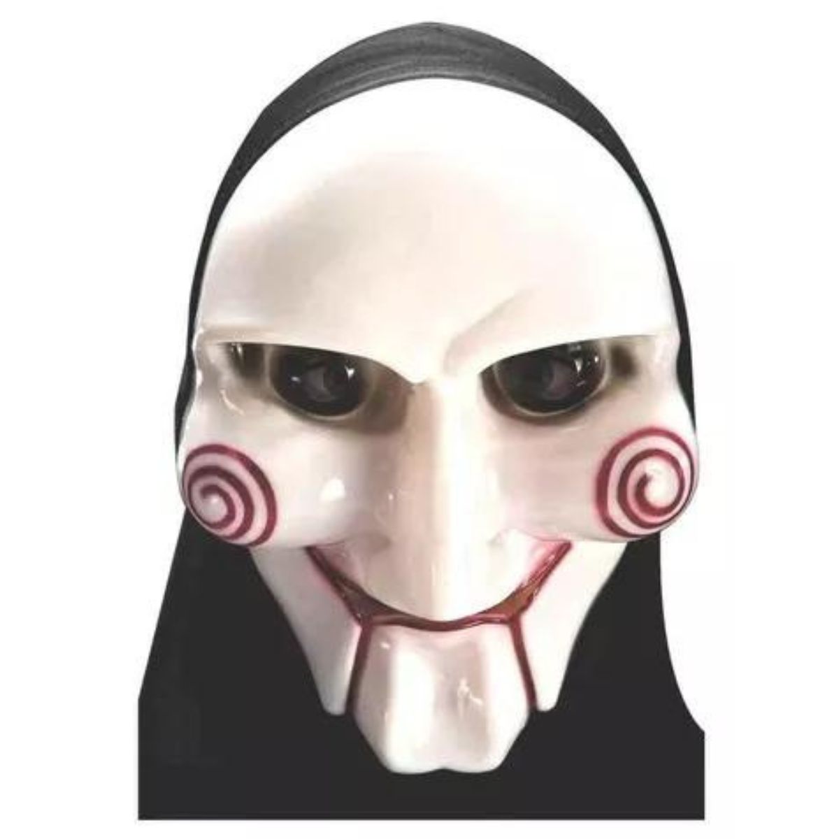 Máscara Fantasia Halloween Festa Jogos Mortais Com Capuz Máscara Fantasia Halloween Festa Jogos Mortais Com Capuz